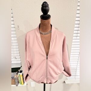 Women's Pink Bomber Jacket | size 10